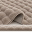 Aspire Homeware Mocha Bubble Texture Area Rug-1339203638-1339203637