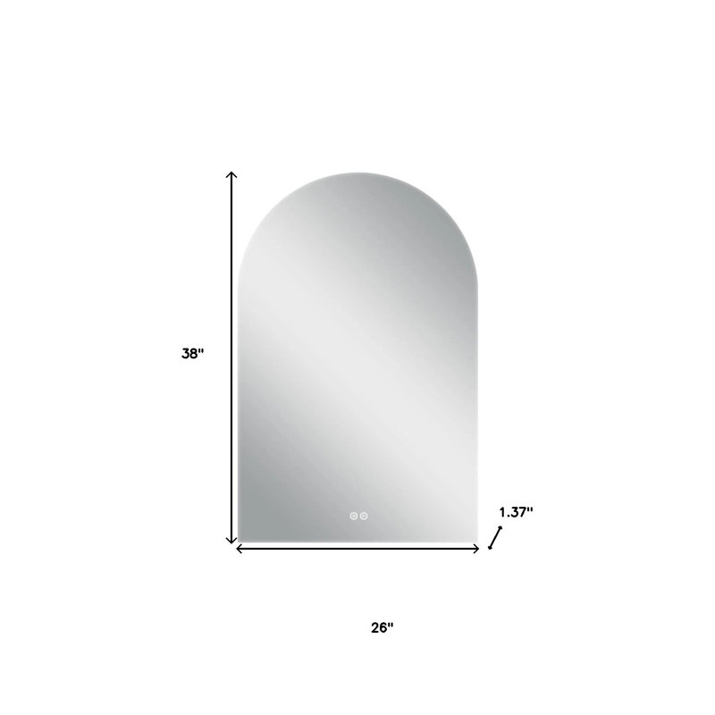 Miroir de salle de bain 38 po