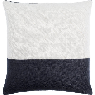 Loomed Luxe Linen Throw Pillow