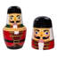 Kurt Adler Wooden Nutcracker Nesting Dolls, Multicolored (Set of 5)