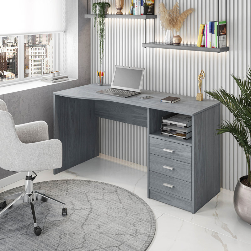 Crédence Brit, Gris, H 29,5 po x l 51,25 po x P 23,5 po