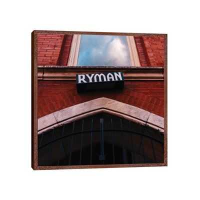 The Ryman 1 Piece Wall Art on Canvas