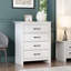 Limestone 4 - Drawer Chest of Drawers-555685980