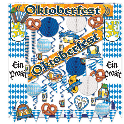 Ensemble de décoration Oktoberfest