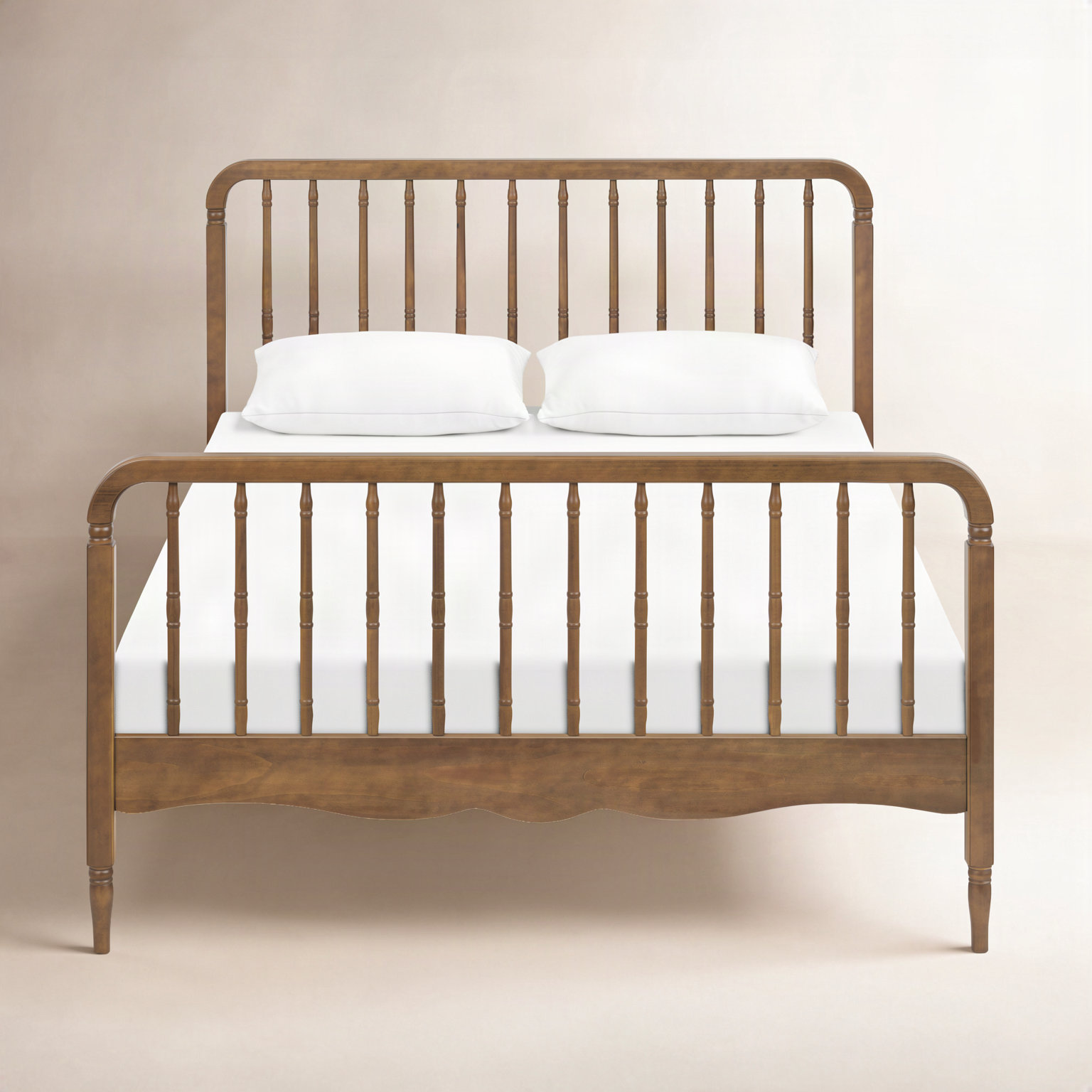 Liberty Bed, Full, Natural Walnut