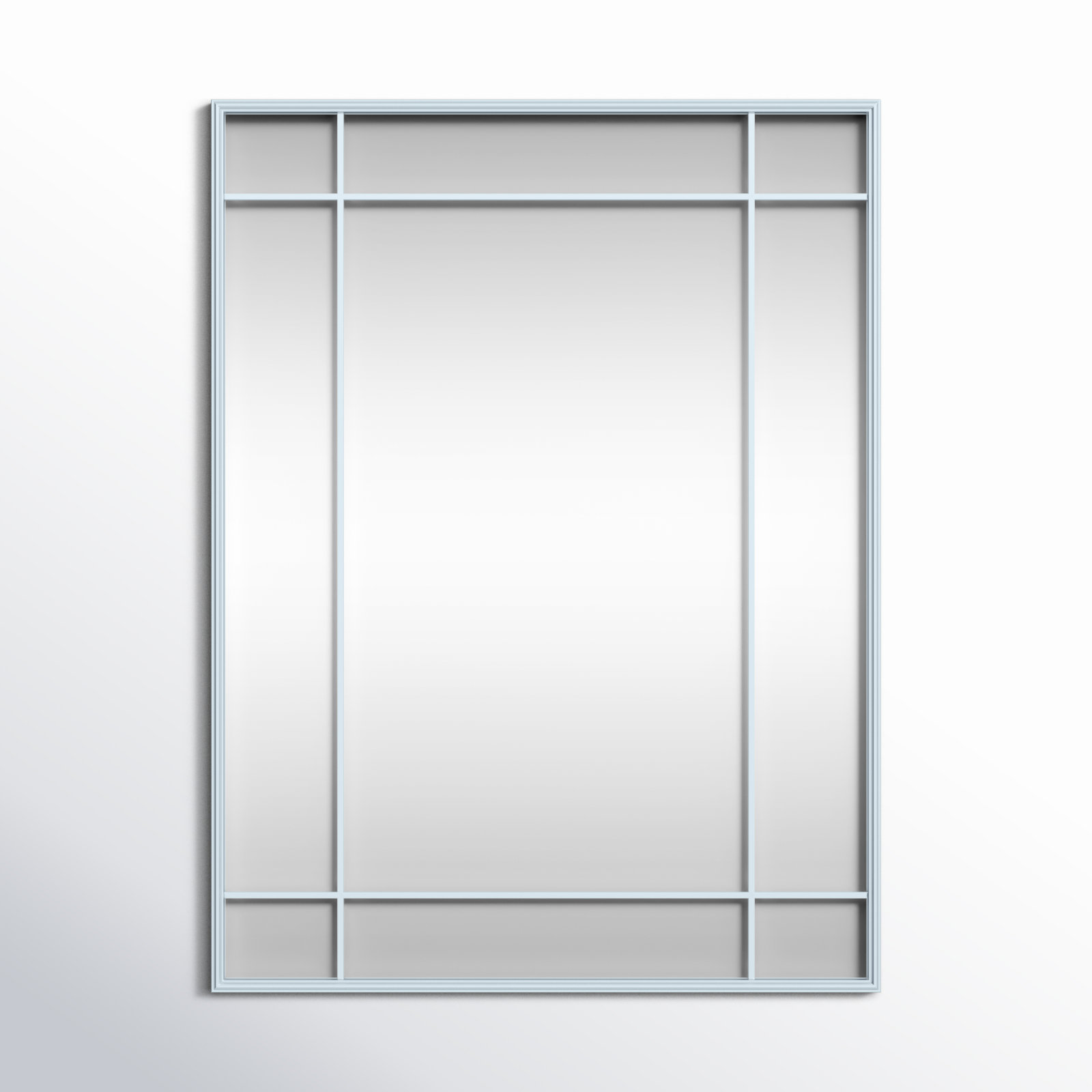 Chancey Accent Mirror, Silver, 40"H x 30"W