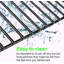 Grille de remplacement Quickflame pour barbecue à 3 brûleurs expert GBC1916WRS, acier de porcelaine, 14 po x 23 po