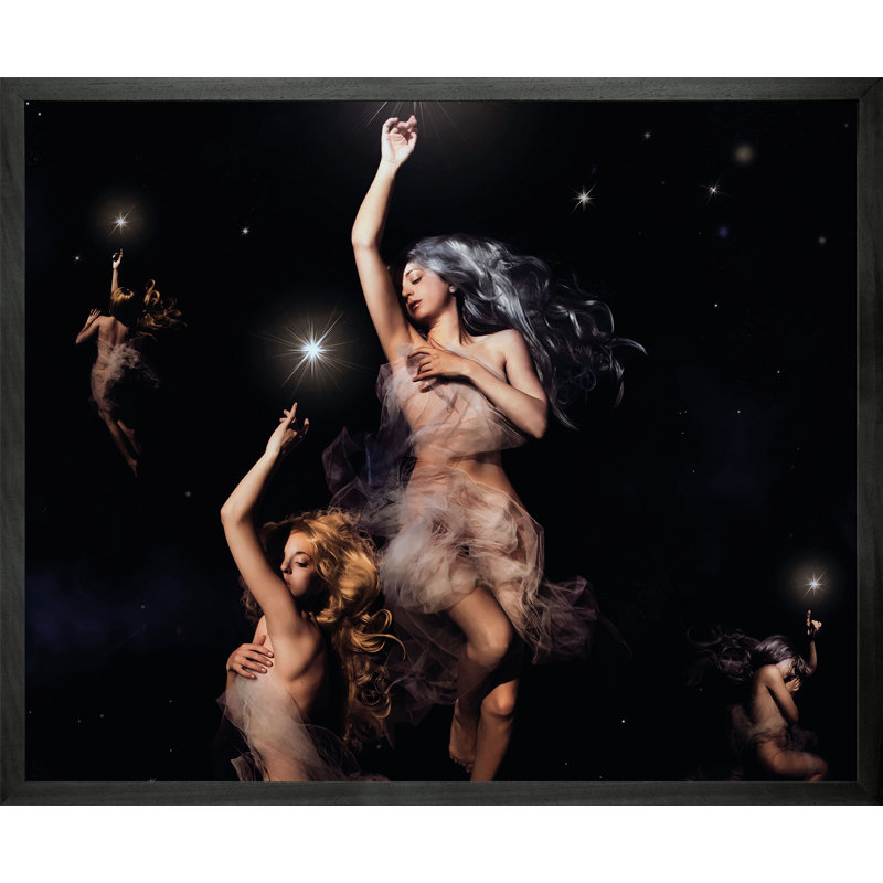 Stars Hanger by Himitsuhana - Single Picture Frame Print on Canvas