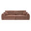 Canapé compact en chenille tissée compacte sans assemblage-901251205