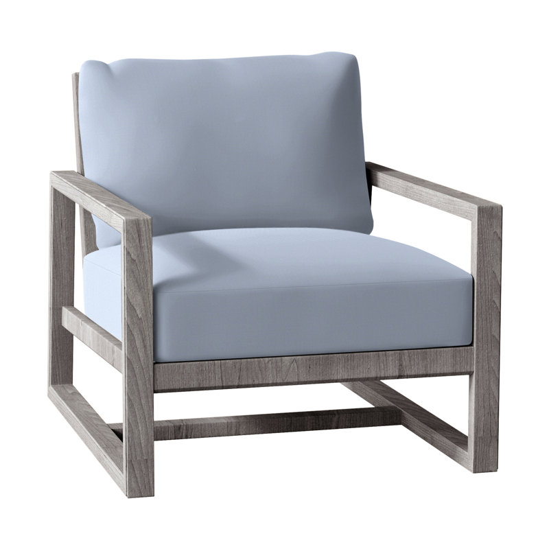 Teck Avondale - Huître, Pas de passepoil + bourre standard, Chambray tonnelle, Teck huître
