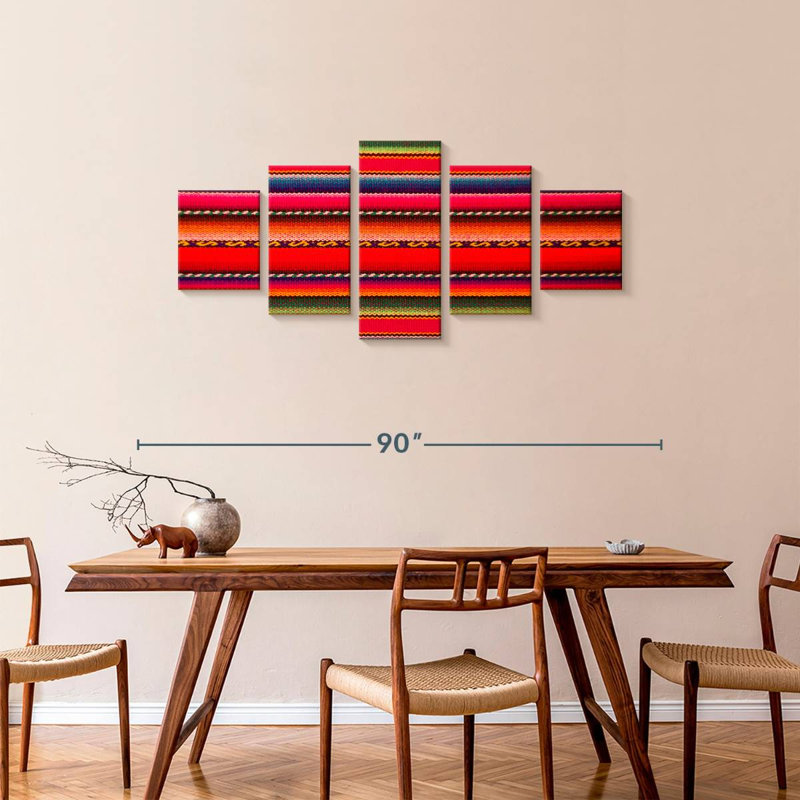 Peruvian Fabric, 34" H x 74" W