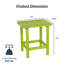 Table de bout rectangulaire Adirondack Analissa-627367373-627367374