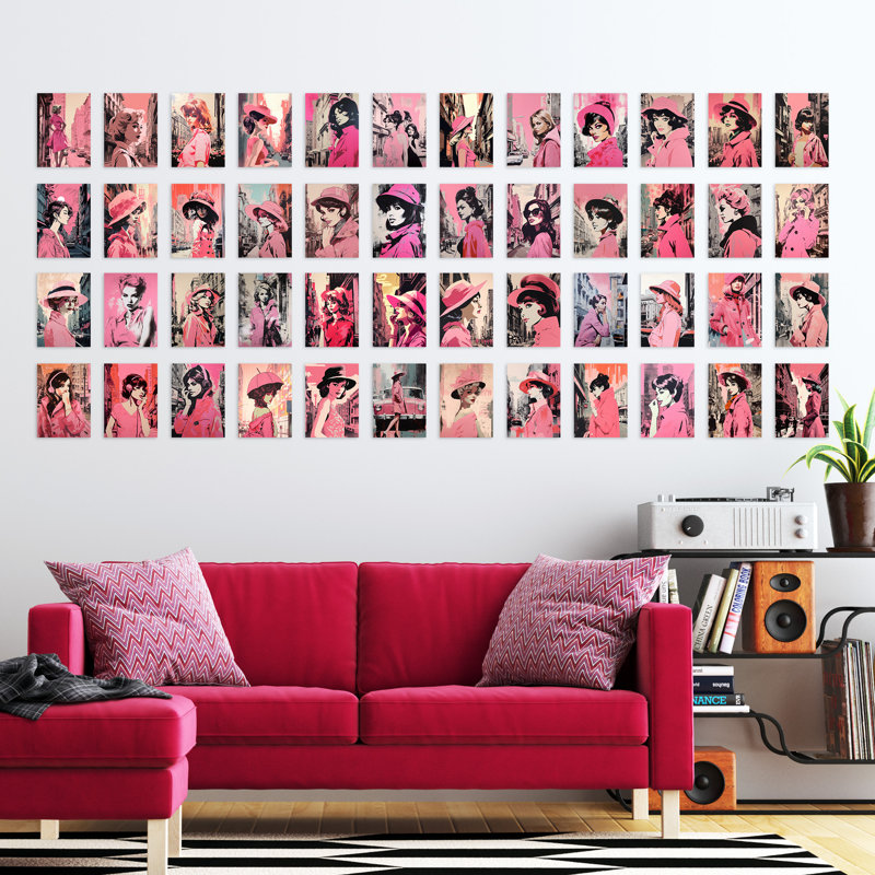 Audelio 50 Piece No Frame Print