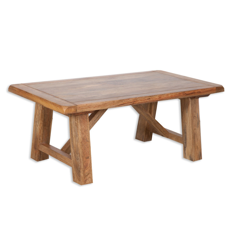 Antioch Solid Wood Four Leg Coffee Table