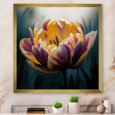 «Yellow Graceful Tulip II» sur toile