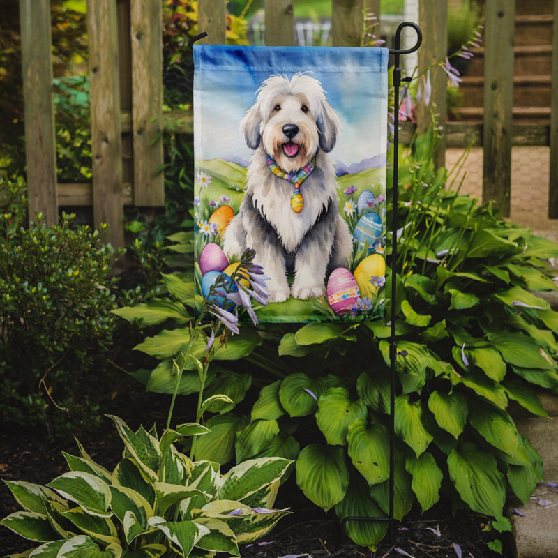 Easter Egg Hunt Double Sided 15.5'' H x 11.25'' W Polyester Easter Garden Flag