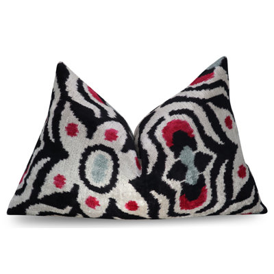 Velvet Lumbar Pillow Cover & Insert
