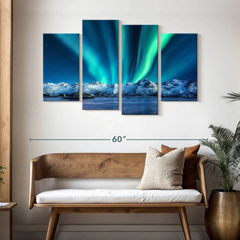 Alvord stries of Aurora, H 32 po x l 52 po