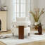 Chaise d'appoint rembourrée à 3 pieds-956799484