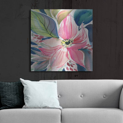 «Floral Burst 1» par Kristy riz, art mural en métal