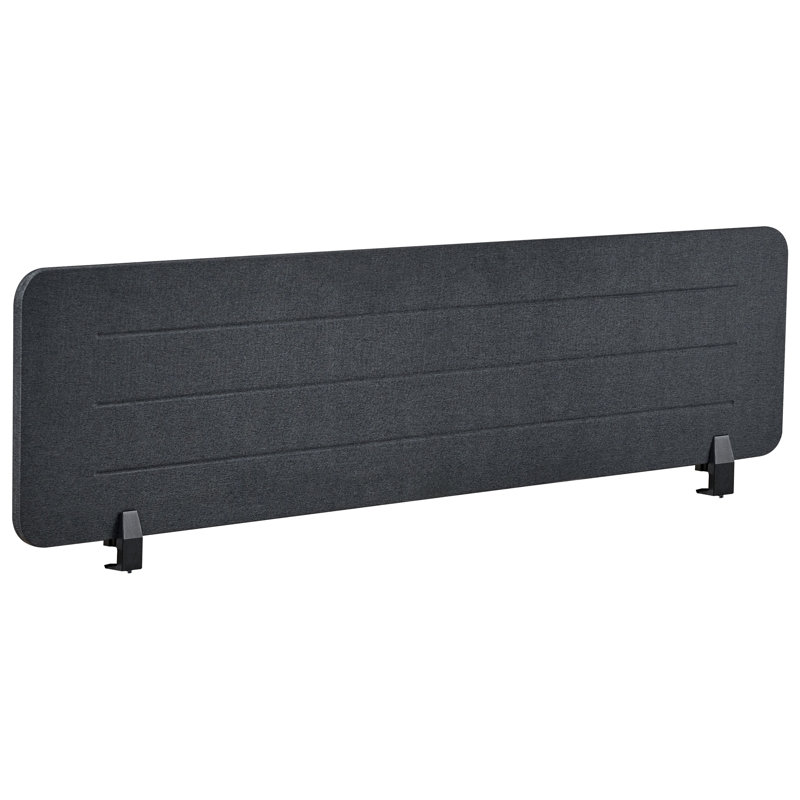 Desk Dividers, 40cm H x 160cm L, Grey