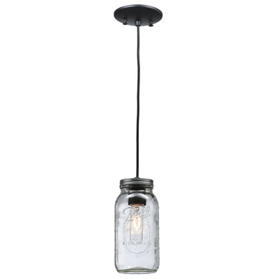 Mason Jar 1 - Light Pendant