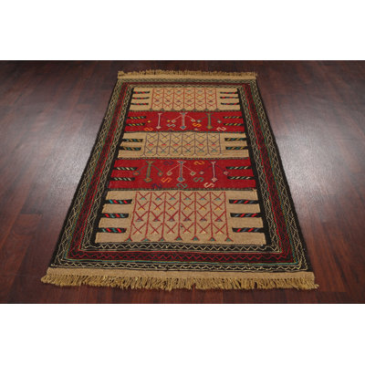One-of-a-Kind 3'9" X 5'8" Wool Area Rug in