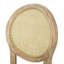 Tabourets de bar confortables (la paire) - pour une expérience culinaire relaxante. Dossier tissé, revêtement doux, pieds robustes. Beige et naturel. 20,06 po x 21,6 po 49,76 po, pieds et dossier complexes et élégants. Siège en tissu. Cuisine