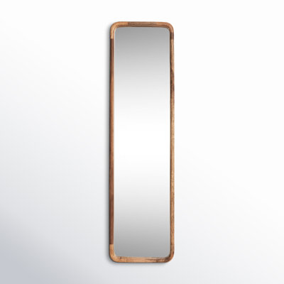 Aundra Solid Wood Flat Mirror