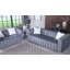Causeuse à accoudoirs carrés en velours 62,6 po avec 2 coussins Clifford-1048964344-1008375359-1048964327