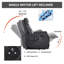 Fauteuil inclinable électrique à un moteur pour les personnes âgées avec port de charge USB