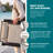 Bliss Hammocks 33" Wide XXL Zero Gravity Outdoor Lounge Chair w/ Canopy, Sand-129162885