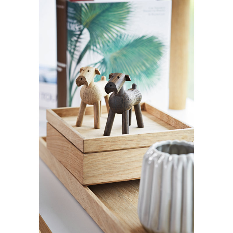 Tim Figurine, Smoked Oak