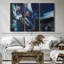 «Blue Cool Wall Art» sur toile-1863295864