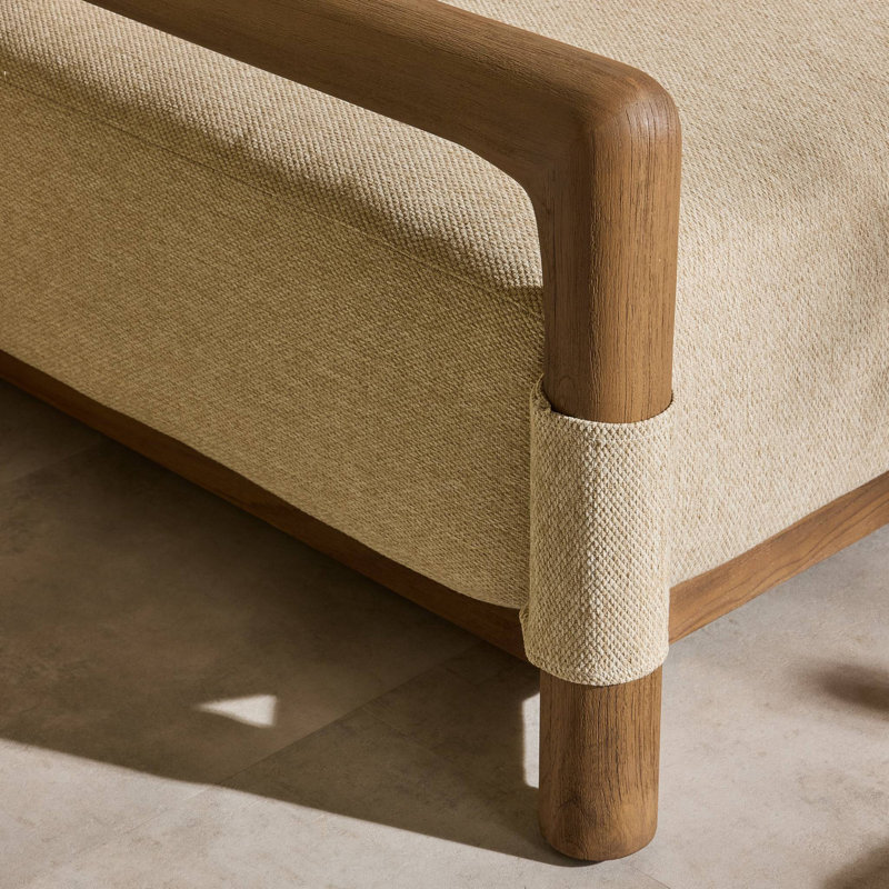 Fable Outdoor Sofa-91"-Concha Beige