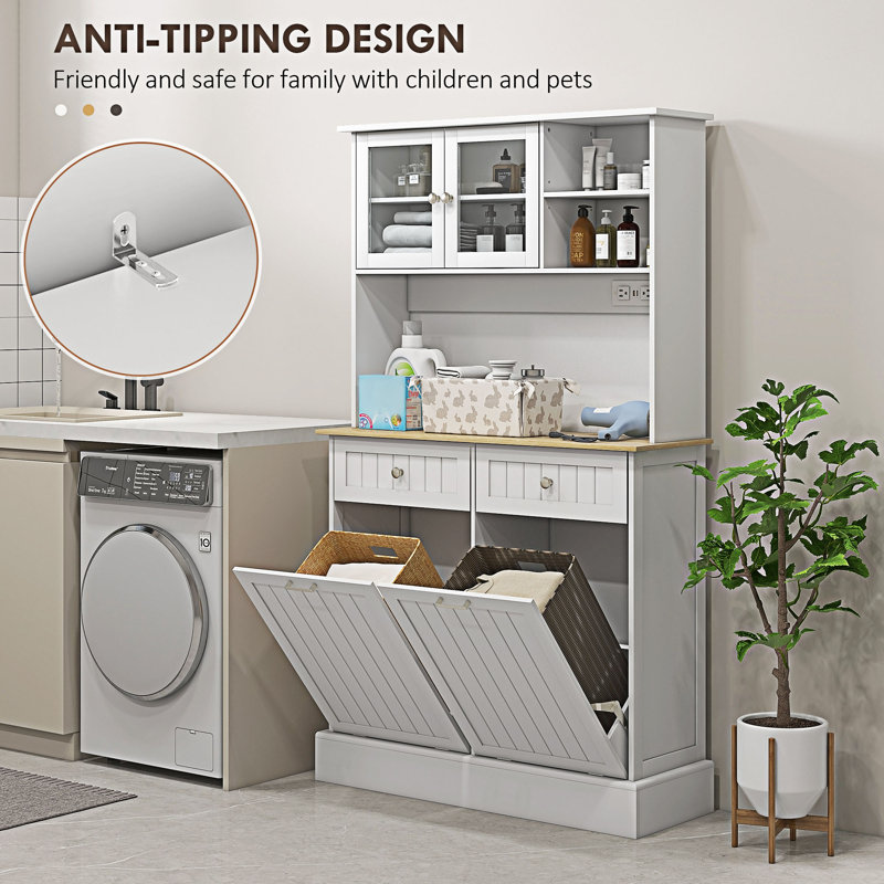 Armoire de cuisine avec station de charge