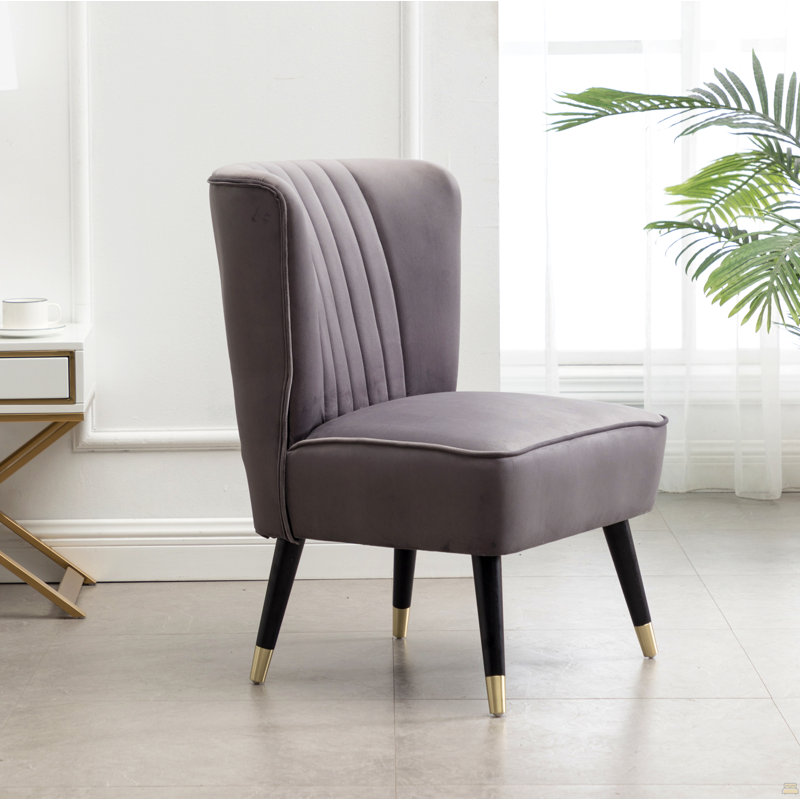 Fauteuil d'appoint Elon, Gris