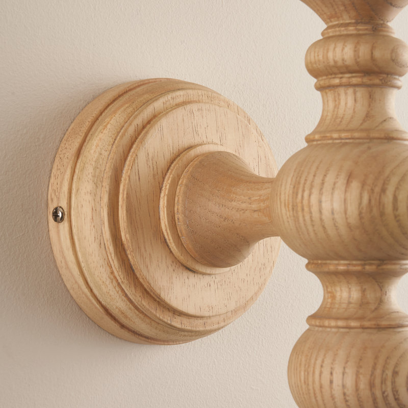 Bibury Wall Fitting finished in Natural ash