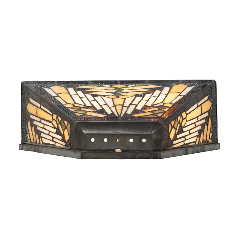 2 - Light Flush Mounted Sconce