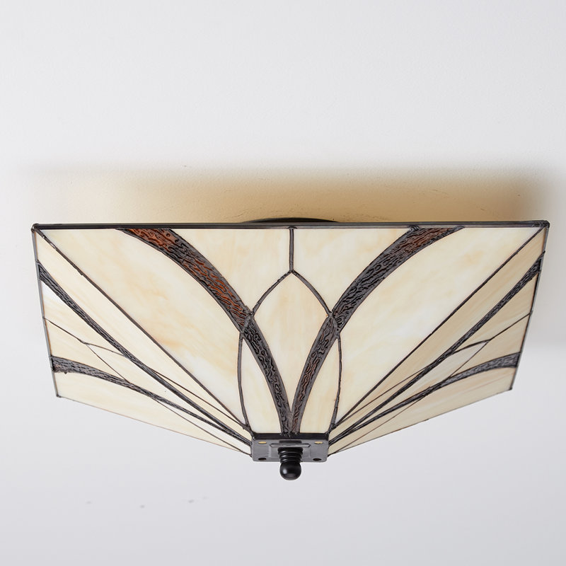 Plafonnier semi-encastré 13,6" unique/à cônes 3 lumières Mccullen
