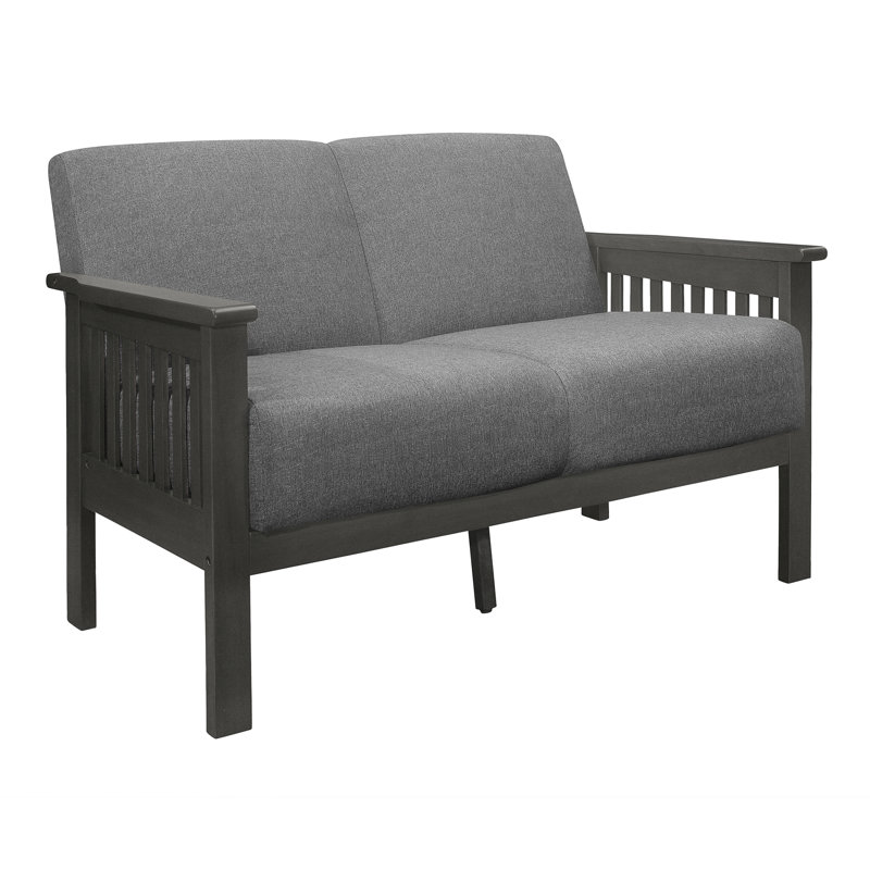 Coussin de causeuse de salon de style transitionnel avec structure solide et rembourrage confortable, idéal pour se détendre et décorer votre maison