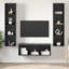 TV Cabinet Set Wall-Mounted 3 Pcs 37 X 37 X 142.5 Cm-1839094749