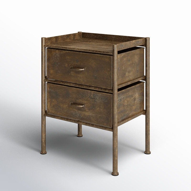 Cameron Industrial Chic Side Table