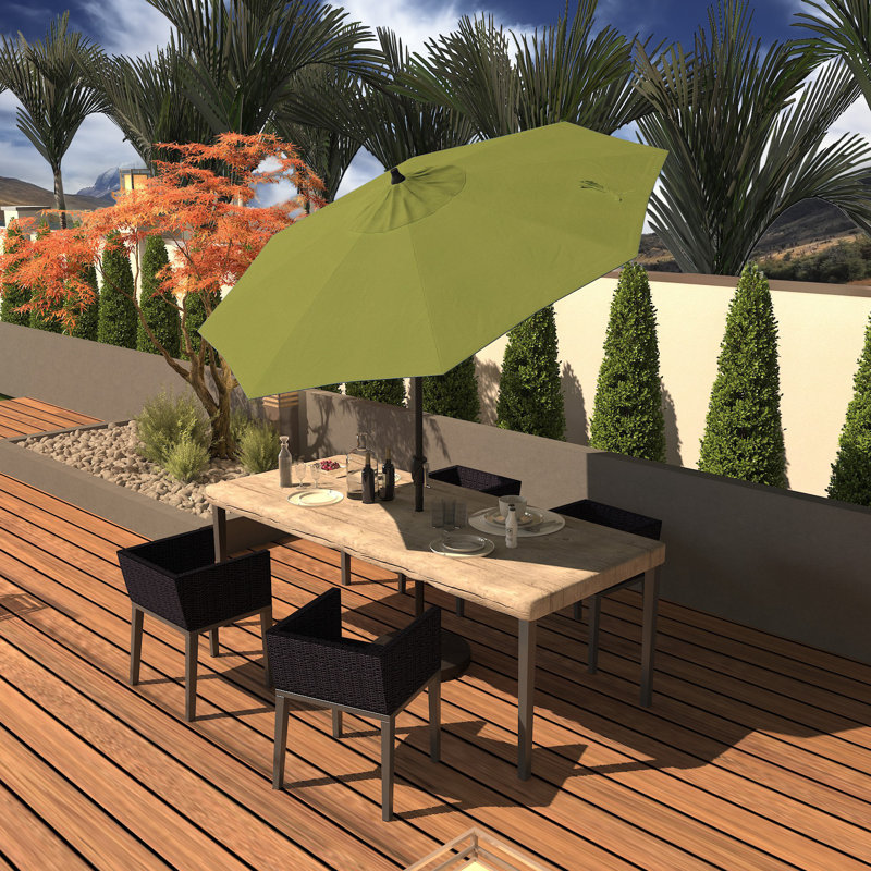 Kelliher 90'' Market Sunbrella® Umbrella, Macaw