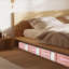 Organisateur de draps de lit et paquet de 8, organisateur de garde-robe pliable en lin avec fenêtre, boîte de rangement pour les couvertures et les housses de couette-1006433673