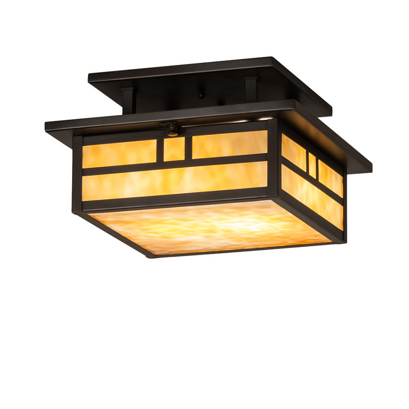 2 - Light Semi Flush Mount