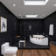 Baignoire tourbillon d'angle 59 "x 59"
