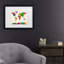 « world map ii », reproduction de peinture à l’aquarelle sur toile-34370322-34370326