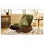 Chaise berçante confortable, tissu d'ameublement de haute qualité, structure en bois massif, parfaite pour les décors multiples et la détente