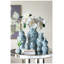 Vase en porcelaine D6.9x13.4 "